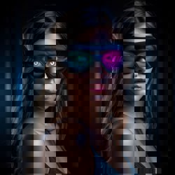 Софья в маске для сна