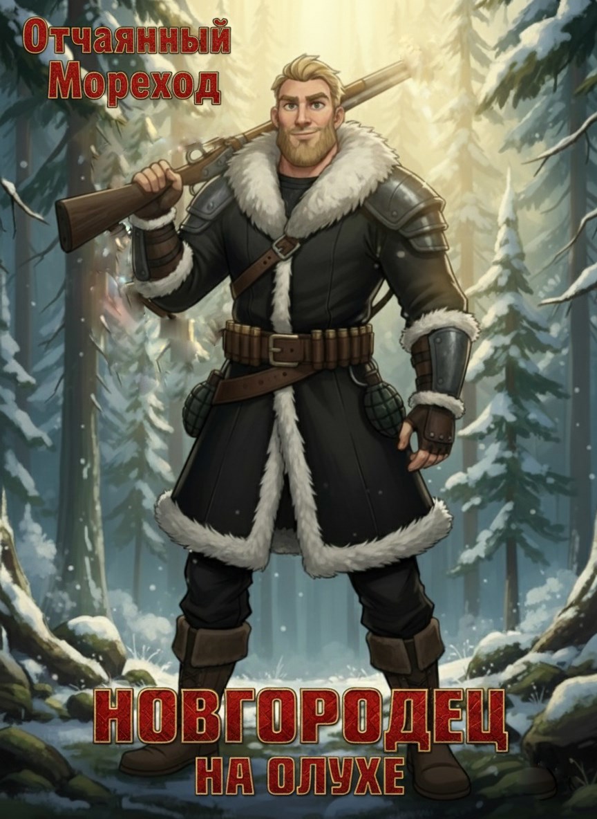 Обложка произведения Новгородец на Олухе