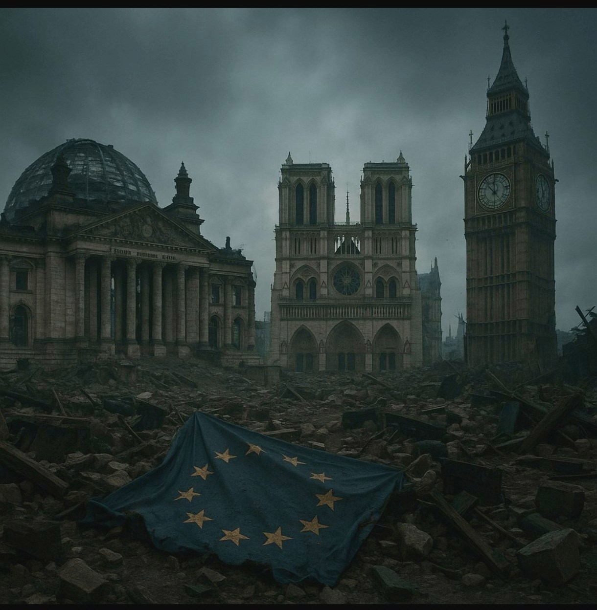 Обложка произведения Тени Европы