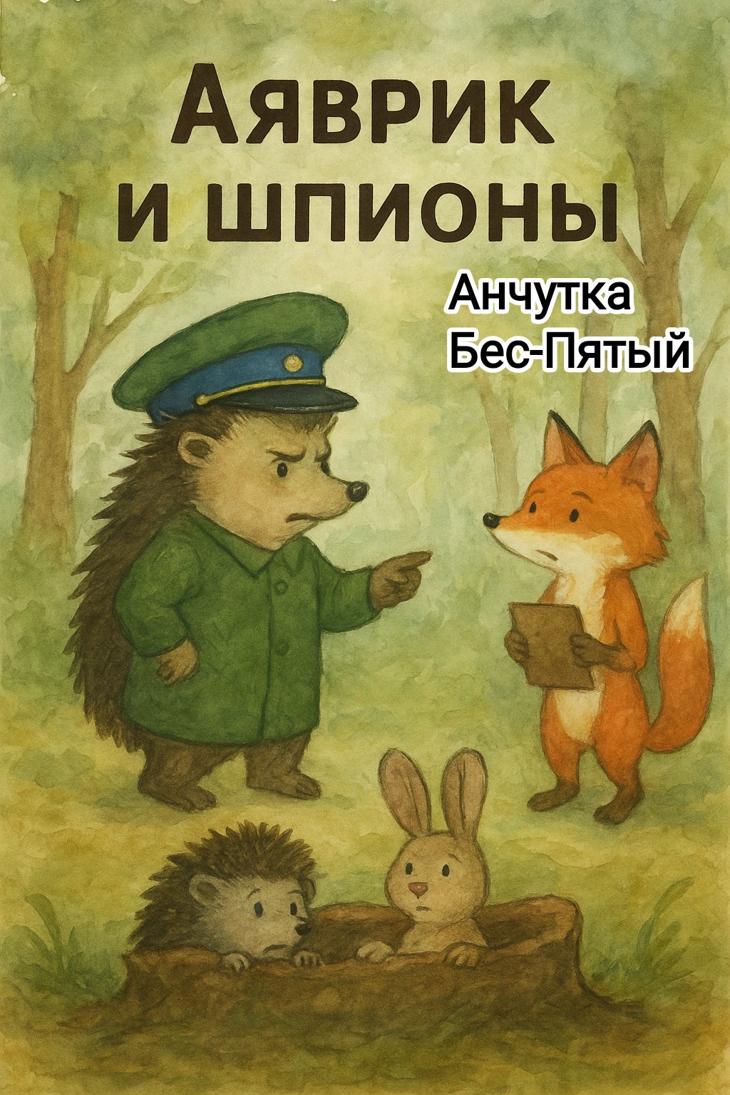 Обложка произведения Аяврик и шпионы