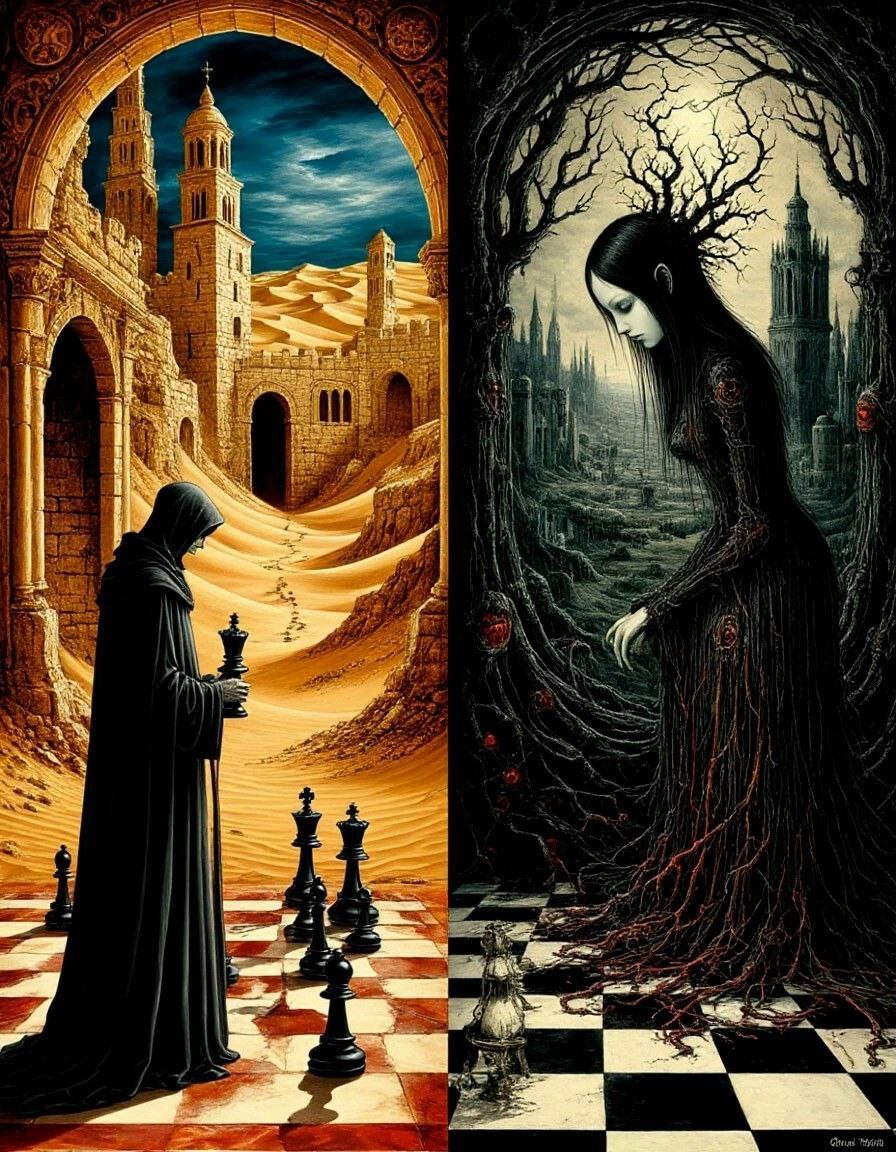 Обложка произведения Шахматная королева