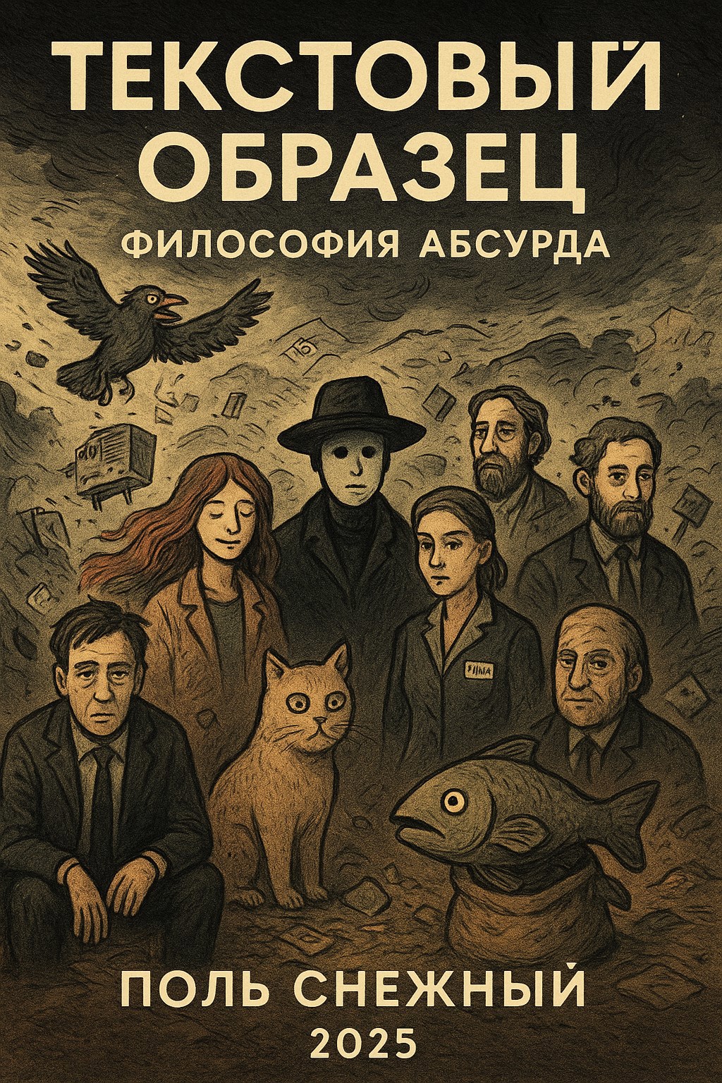 Обложка произведения Текстовый образец