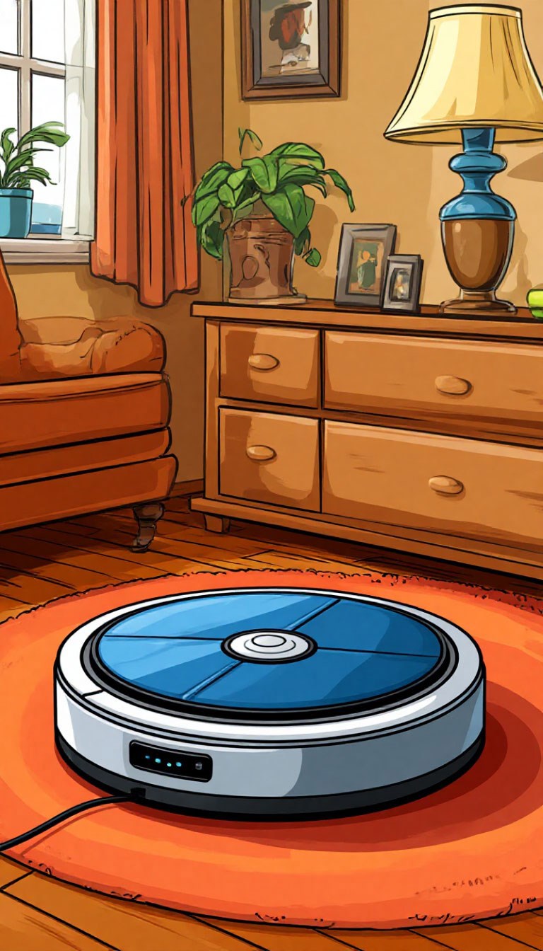 Обложка произведения Я робот-пылесос.