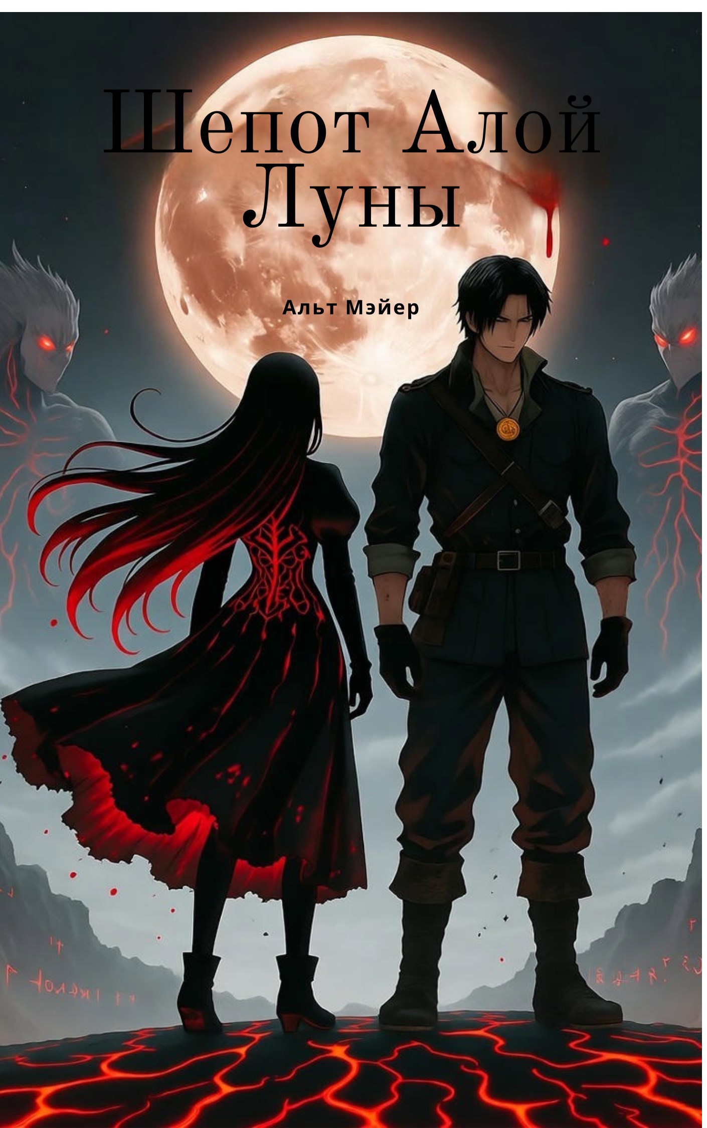 Обложка произведения Шепот Алой Луны