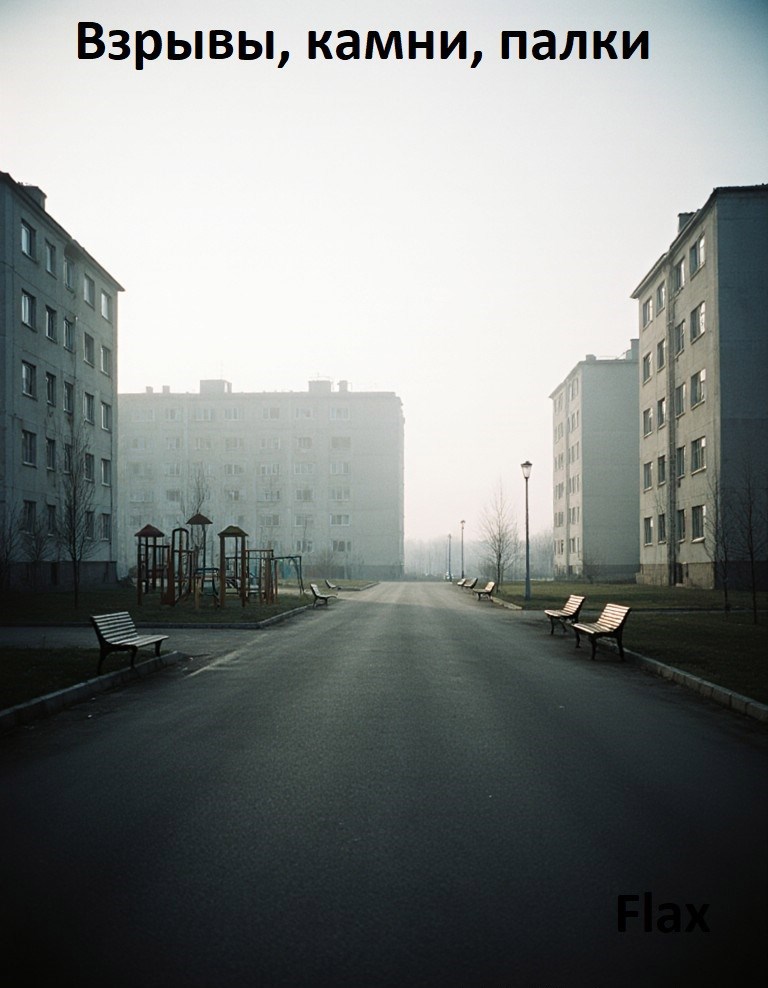 Обложка произведения Взрывы камни палки