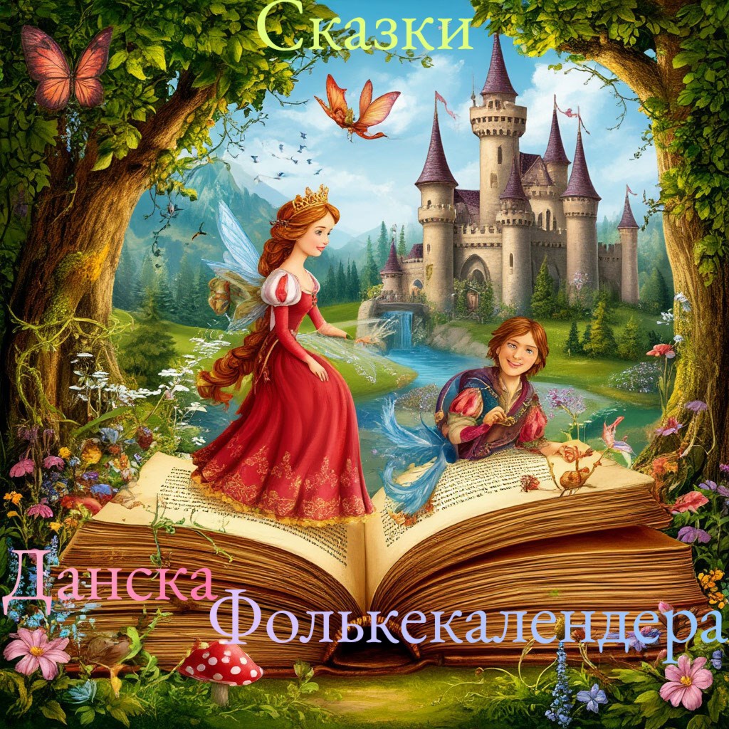 Обложка книги «Сказки Данска Фолькекалендера»