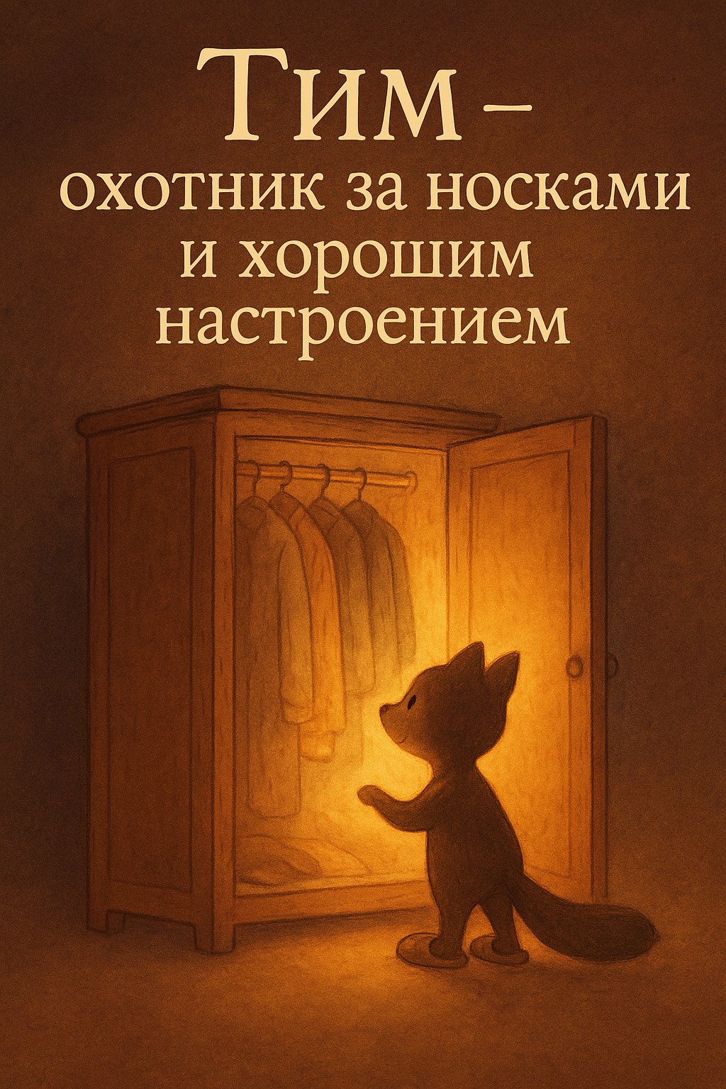 Обложка произведения Тим - охотник за носками и хорошим настроением