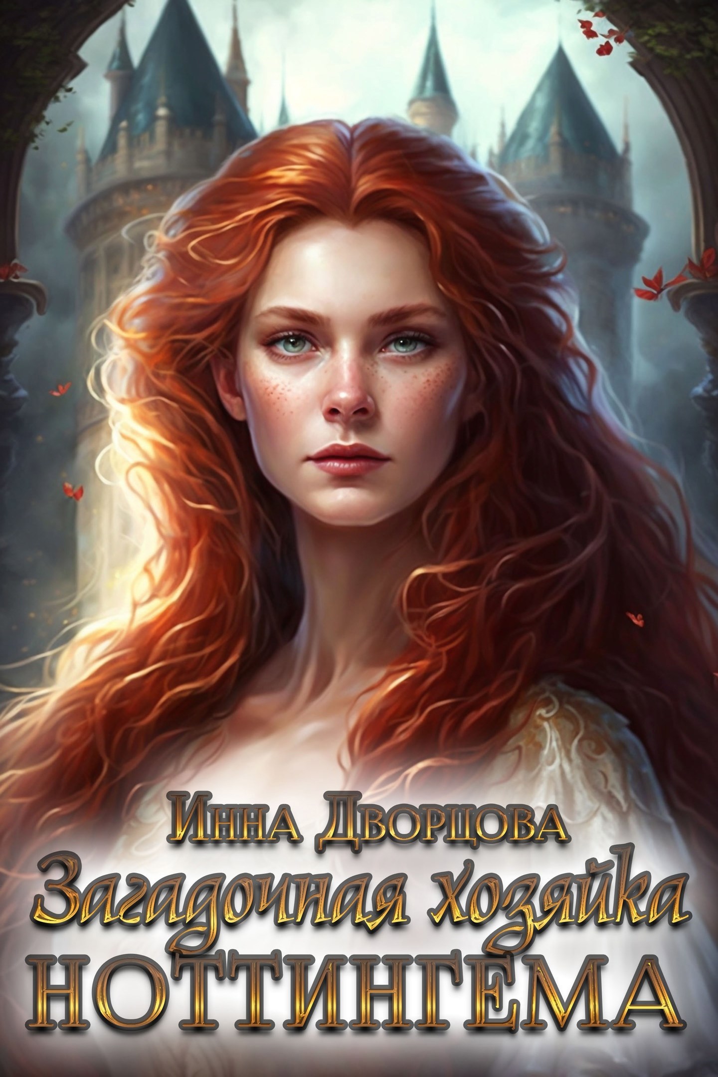 Обложка произведения Загадочная хозяйка Ноттингема