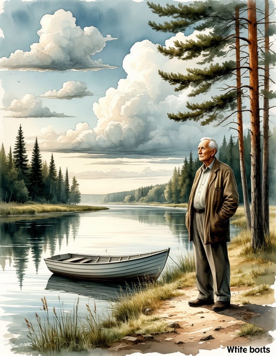 Обложка произведения Белые кораблики