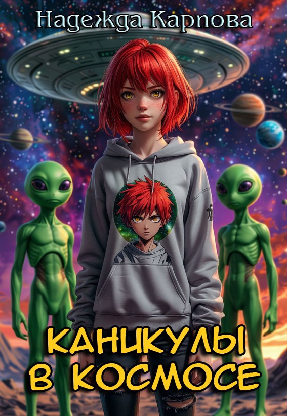 Обложка произведения Каникулы в космосе