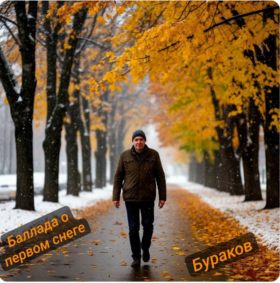 Обложка произведения Баллада о первом снеге (шуточная)