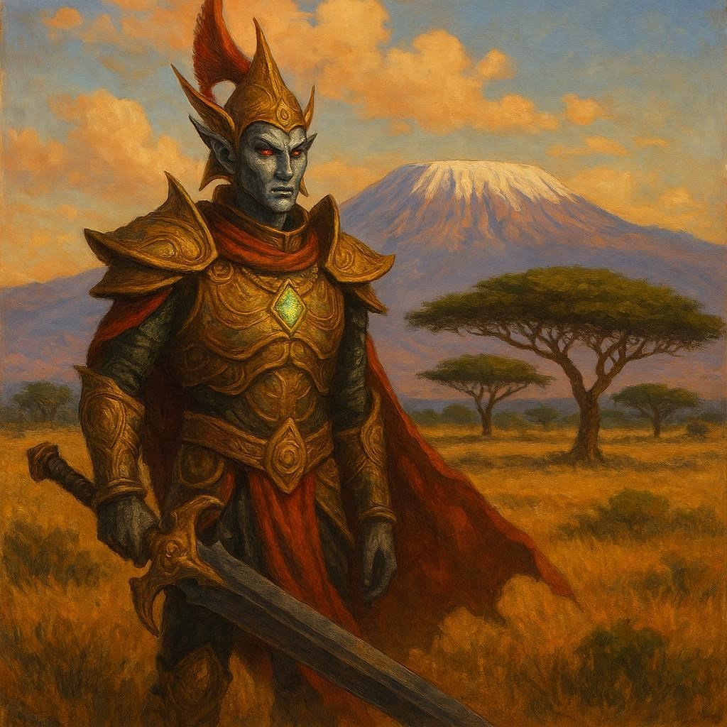 Обложка произведения Неревар Индорил: Мессия с Вварденфелла в сердце Африки