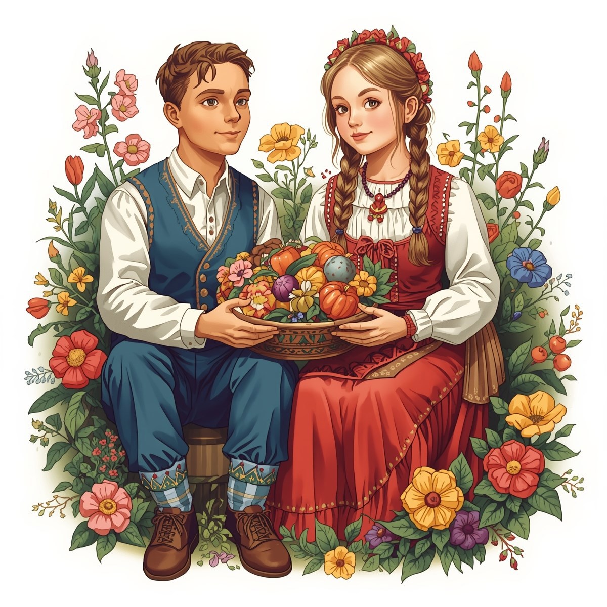 Обложка произведения Зарождение славянской кухни