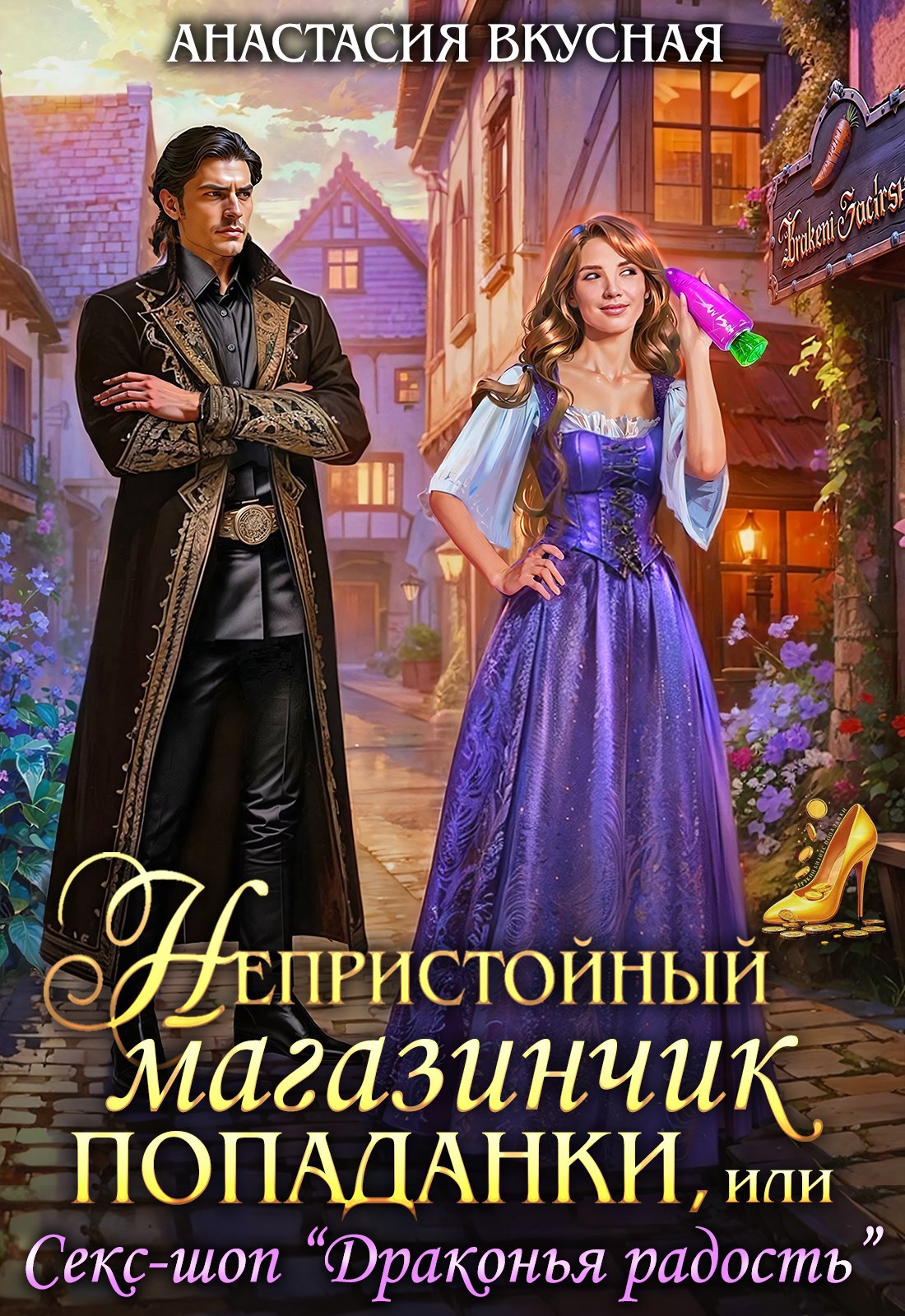 Обложка произведения Непристойный магазинчик попаданки