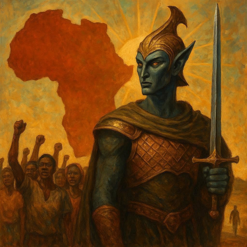 Обложка произведения Неревар Индорил: мессия современных африканских саванн и джунглей