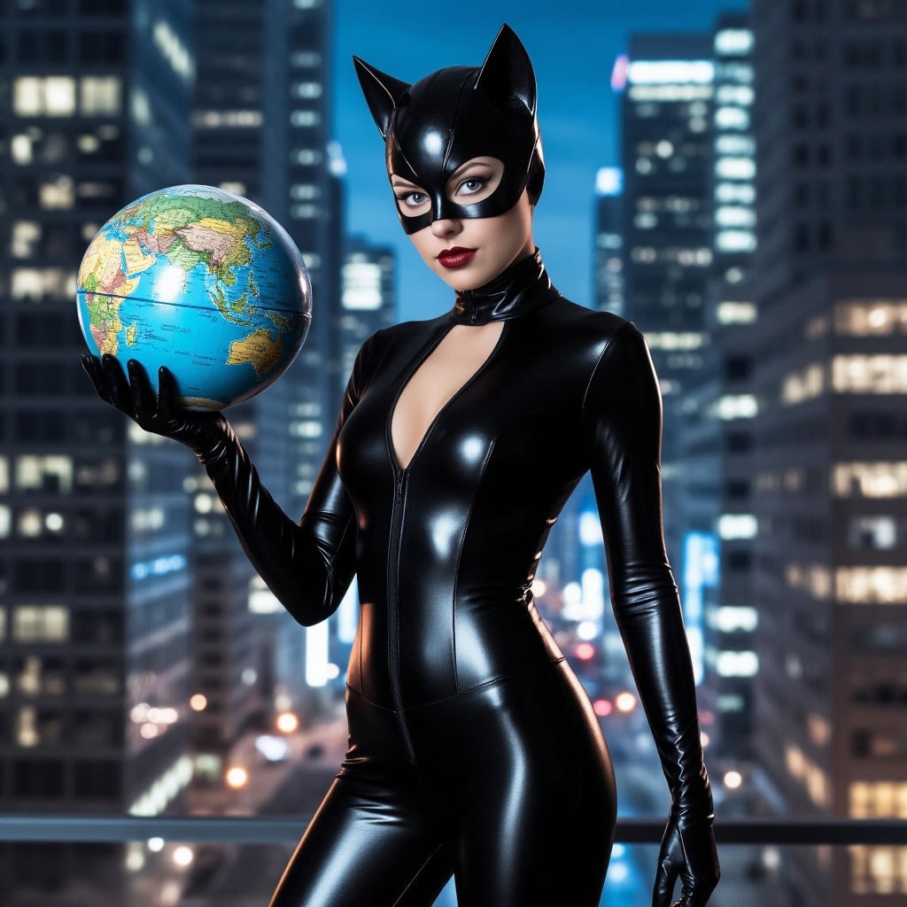 Обложка книги «Кругосветное путешествие. Девушка-кошка.»