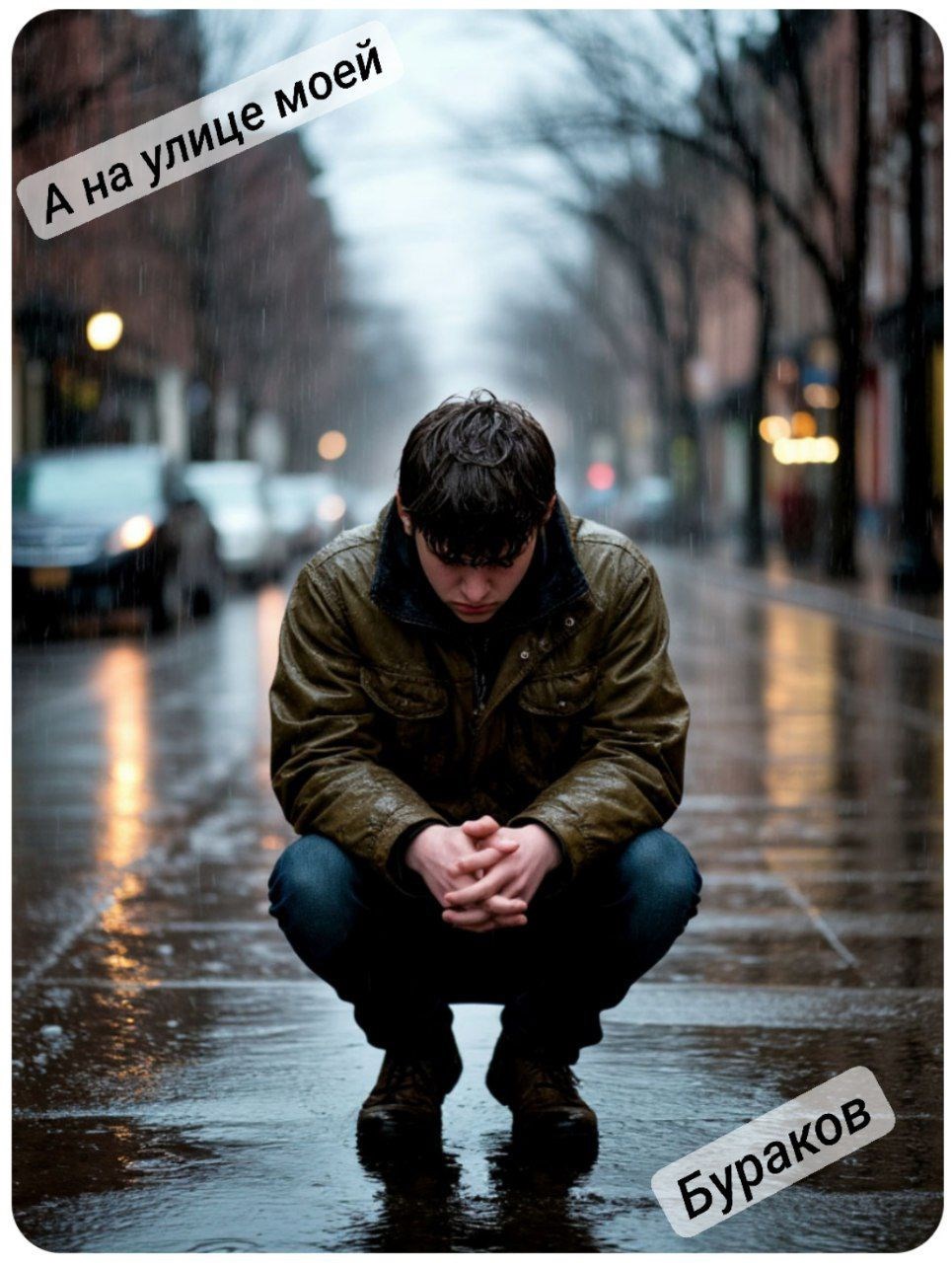 Обложка произведения А на улице моей...