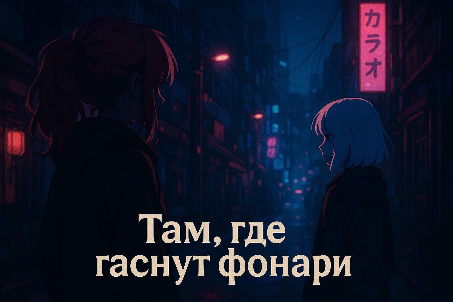 Обложка книги «Там, где гаснут фонари»