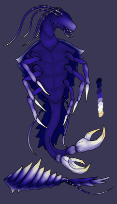 Одна из моделей твари...