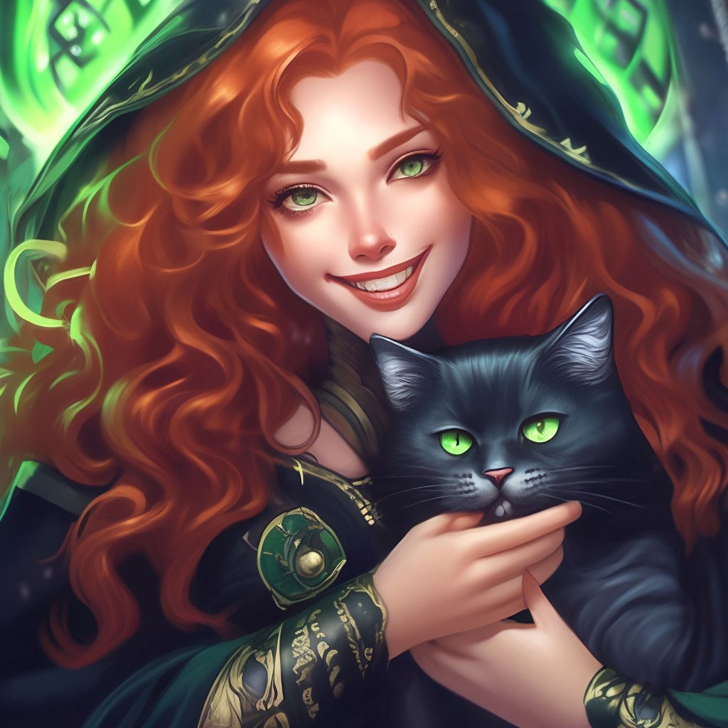 Обложка произведения Волшебные миры Зеленоглазки