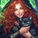 Обложка произведения Волшебные миры Зеленоглазки