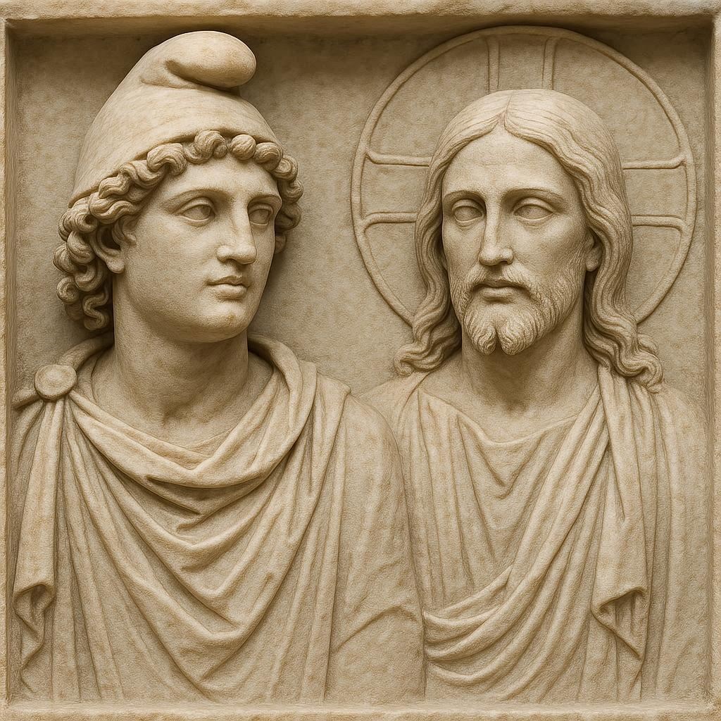 Обложка произведения Митра и Христос: неожиданное сходство двух богов-спасителей