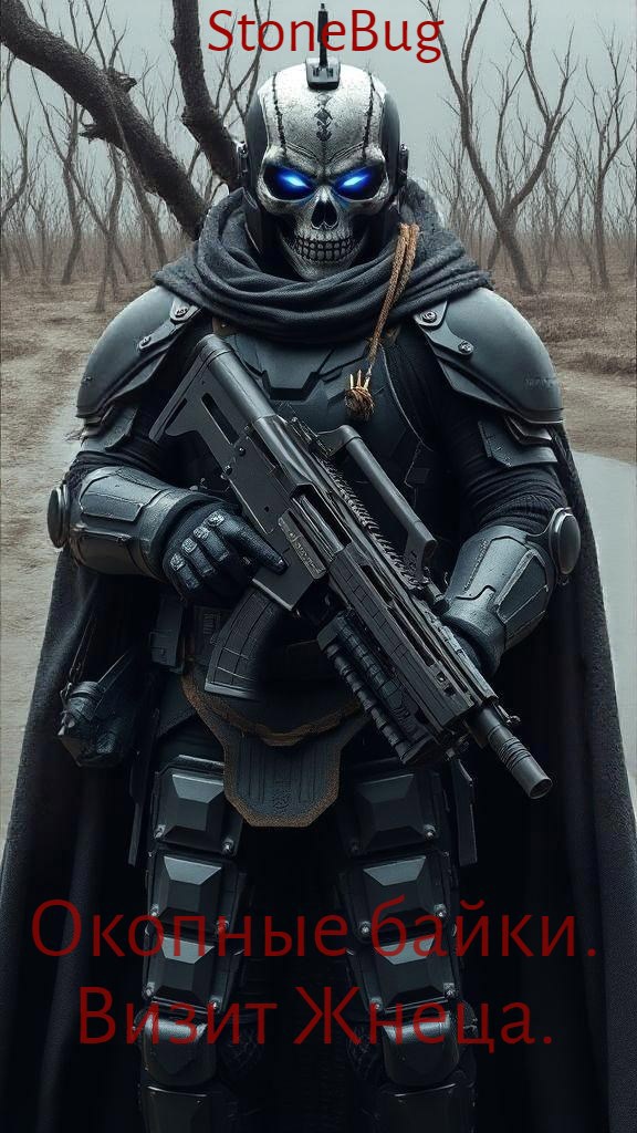 Обложка произведения Окопные байки. Визит Жнеца.