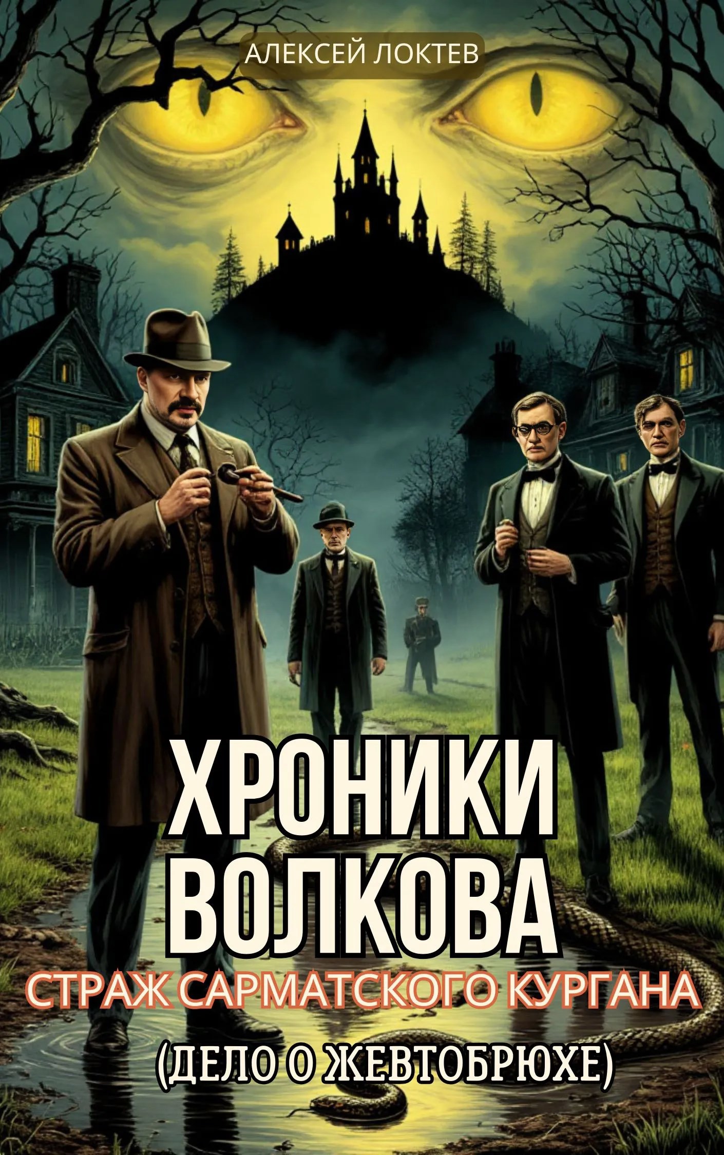 Обложка произведения «Хроники Волкова: Страж сарматского кургана (Дело о Жевтобрюхе)»