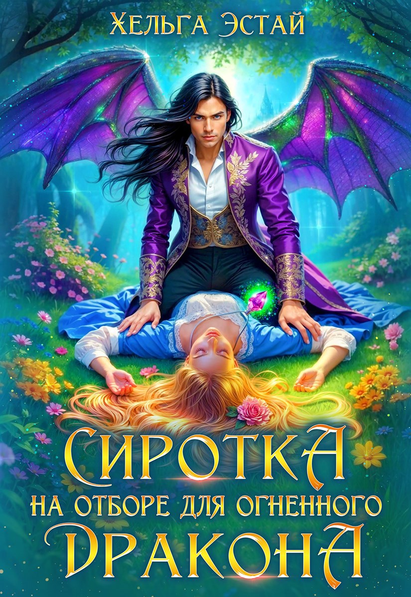 Обложка произведения Сиротка на отборе для огненного дракона