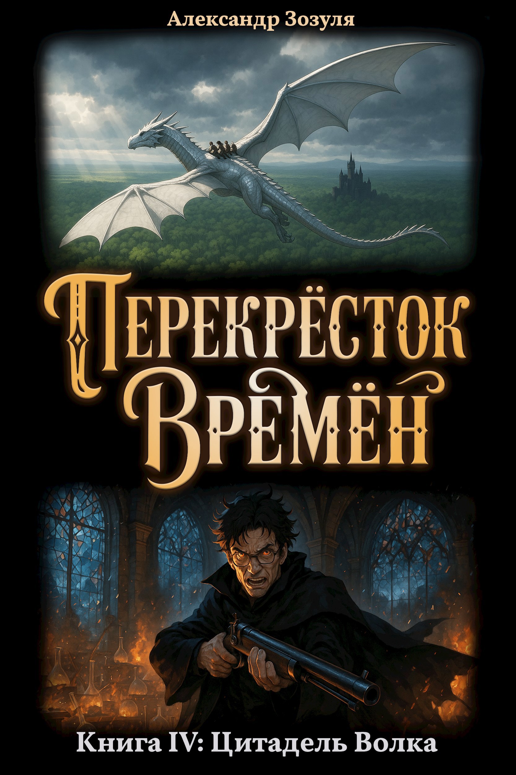 Обложка произведения Перекресток Времен. Книга 4. Цитадель Волка