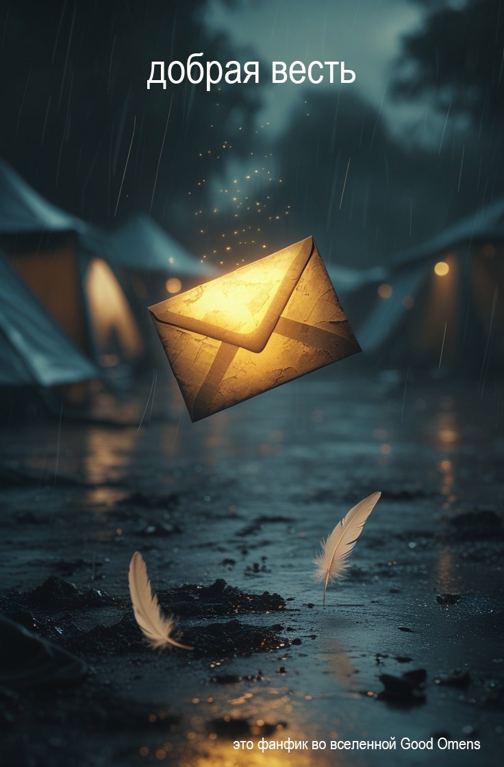 Обложка произведения Добрая весть (Good Omens)