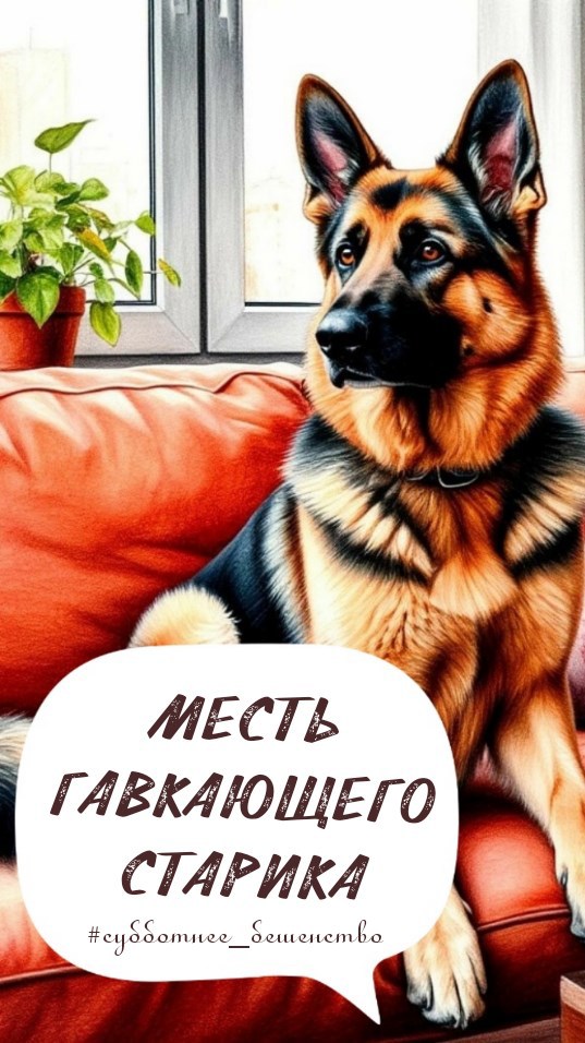 Обложка произведения Месть гавкающего старика