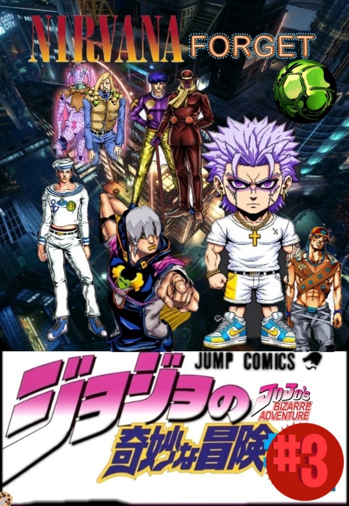 Обложка произведения Невероятные приключения Джоджо Nirvana forget/Jojo Bizarre Adventure Nirvana forget #3 том