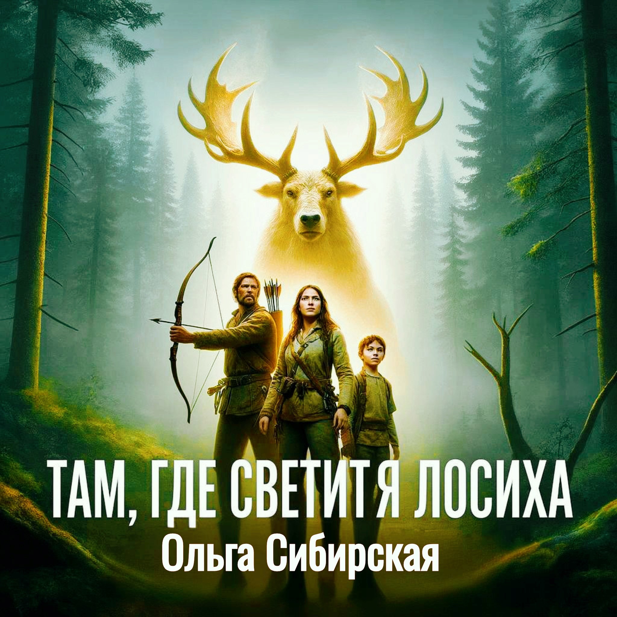 Обложка произведения Там, где светится Лосиха.