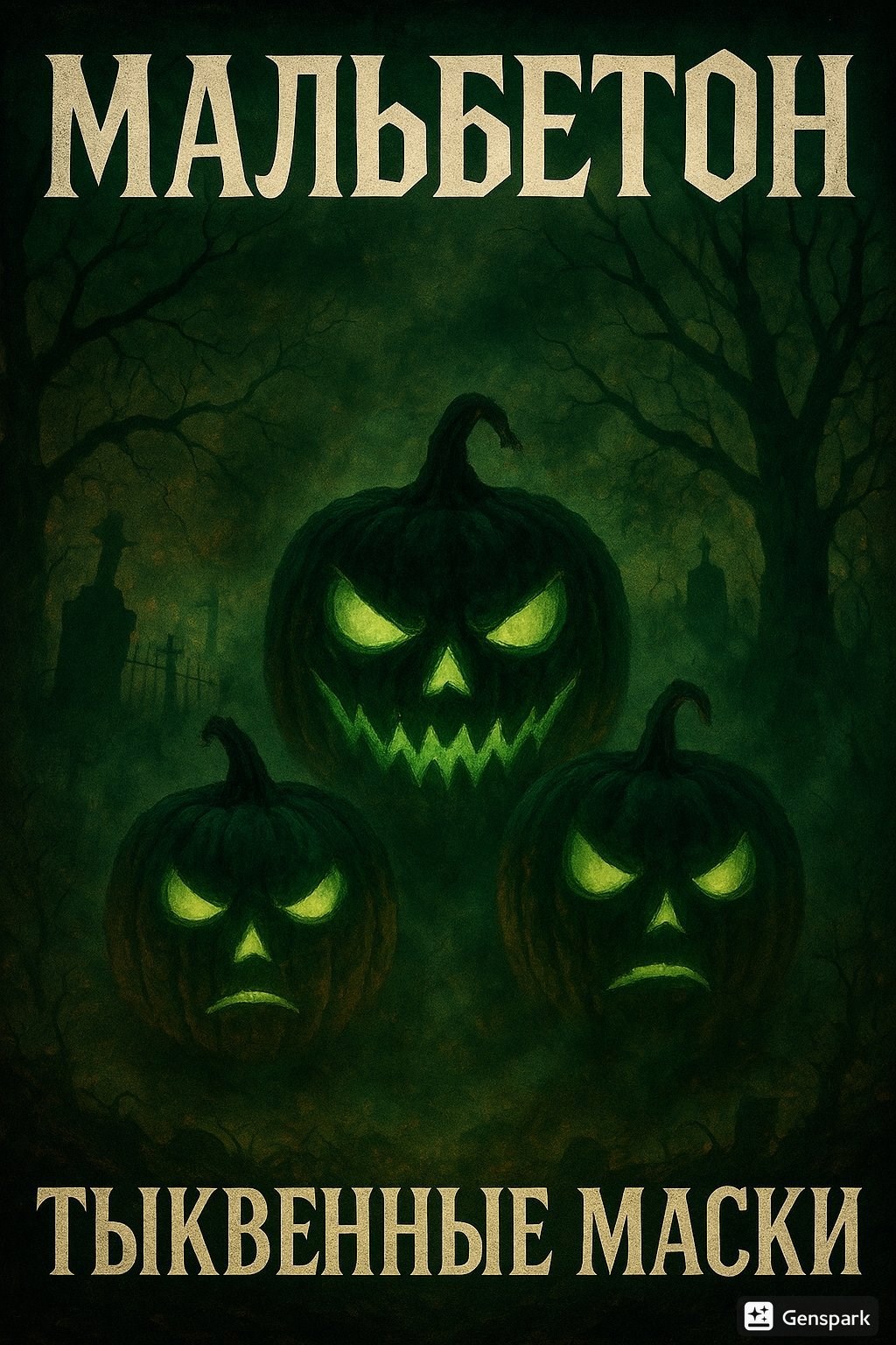 Обложка произведения Тыквенные Маски