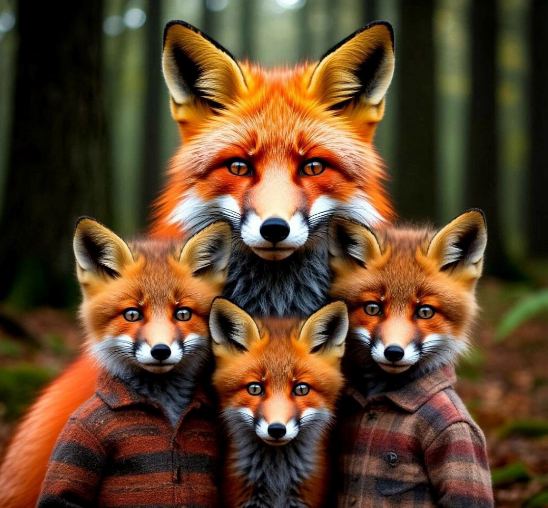 Обложка книги «Сказка о лисьей семье и лесном совете»