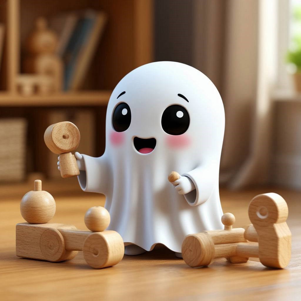 Обложка произведения Как привидение Туманчик не хотел людей пугать