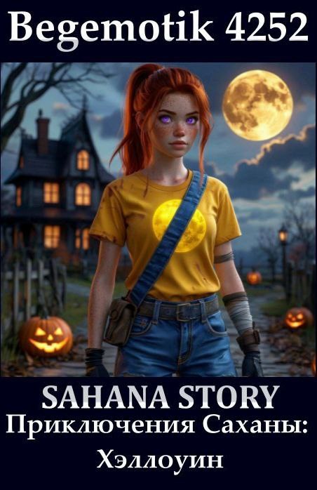 Обложка произведения Приключение Саханы: Хеллоуин