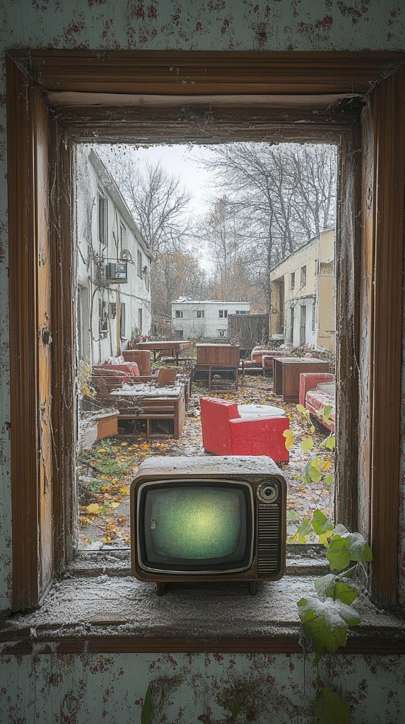 Обложка произведения Пыль на рамах