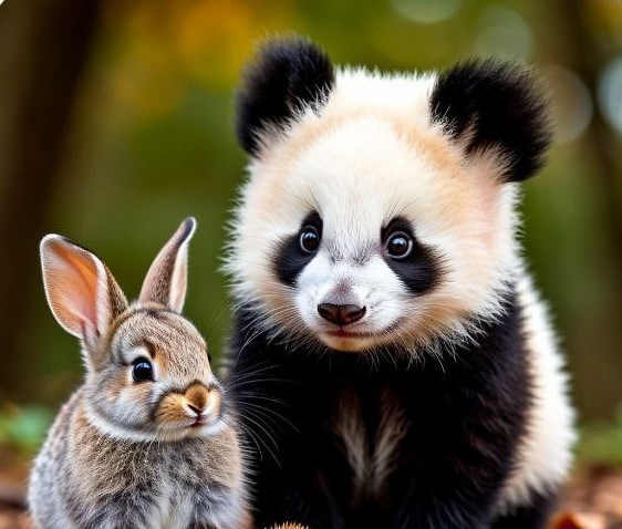 Обложка произведения «Пушок и его лесные друзья»