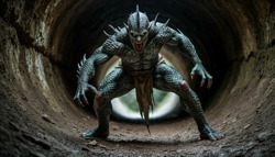 Демонический змеелюд...