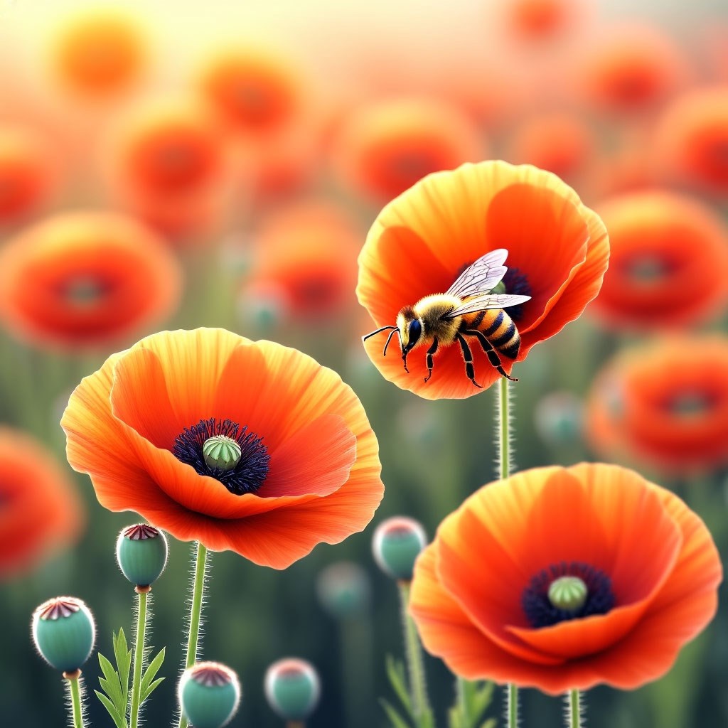 Обложка произведения Один день из жизни пчелы