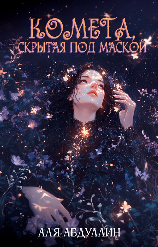 Обложка произведения Комета, скрытая под маской
