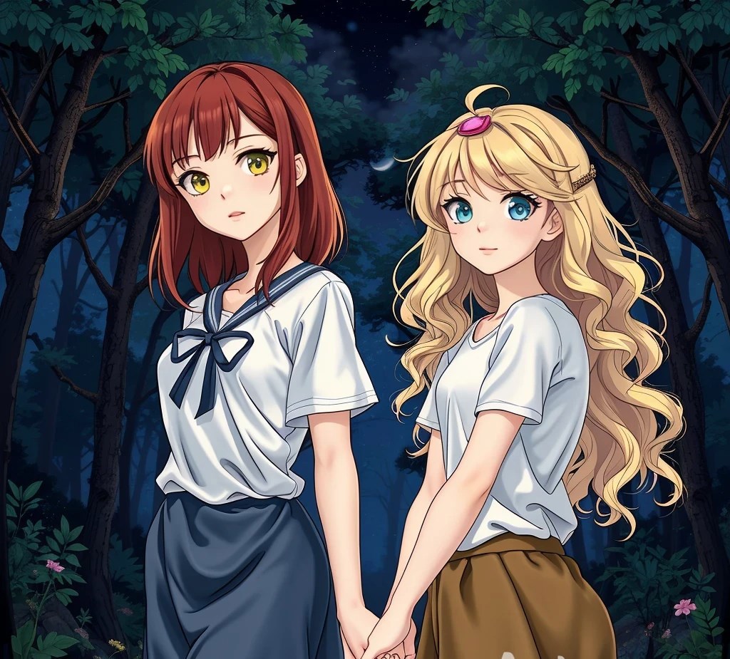 Обложка произведения Попала с подругой в мир демонов