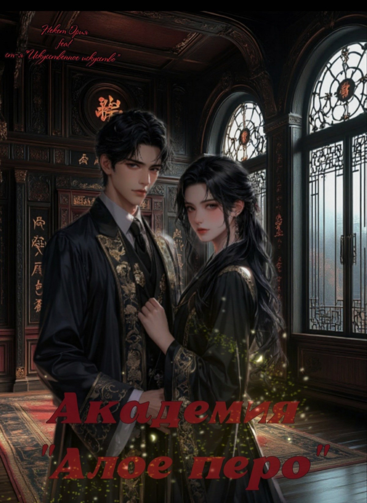 Обложка произведения Академия "Алое перо "