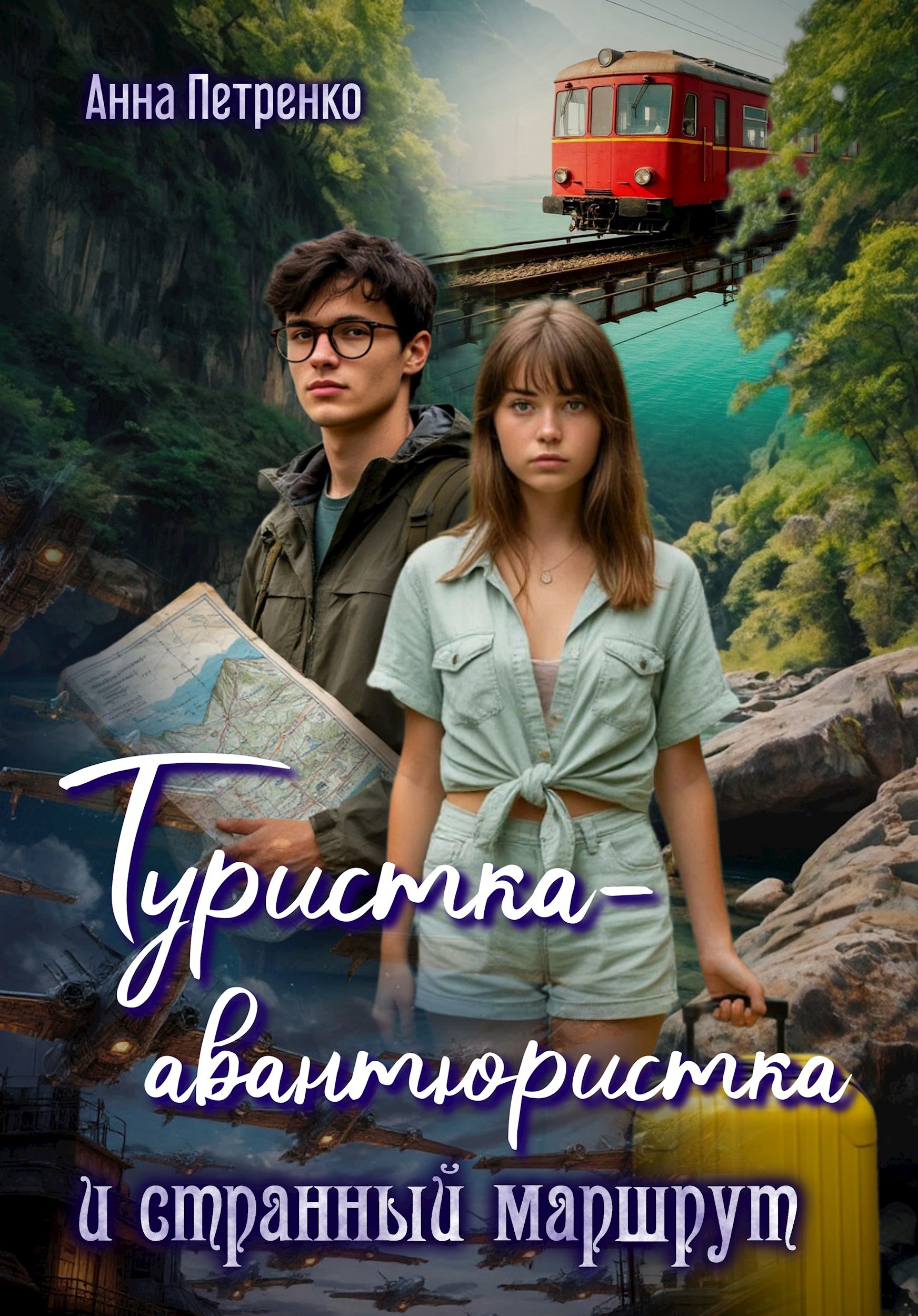 Обложка произведения Туристка-авантюристка и странный маршрут