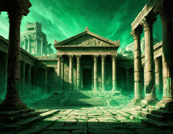 Площадь окутывала...