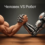 Обложка произведения Человек VS Робот - сравнительный анализ мотиваций и результативности работы