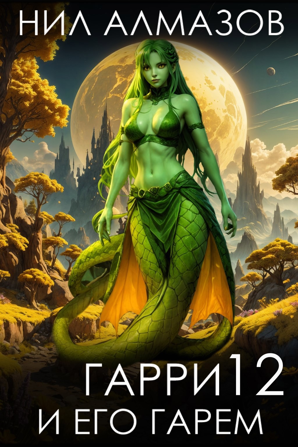 Обложка произведения Гарри и его гарем — 12