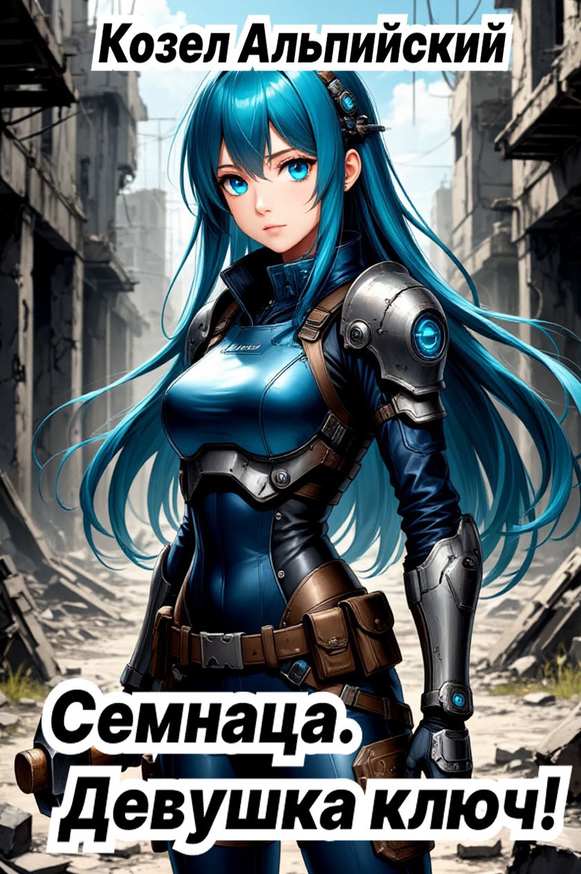 Обложка произведения Семнаца, Девушка-ключ!